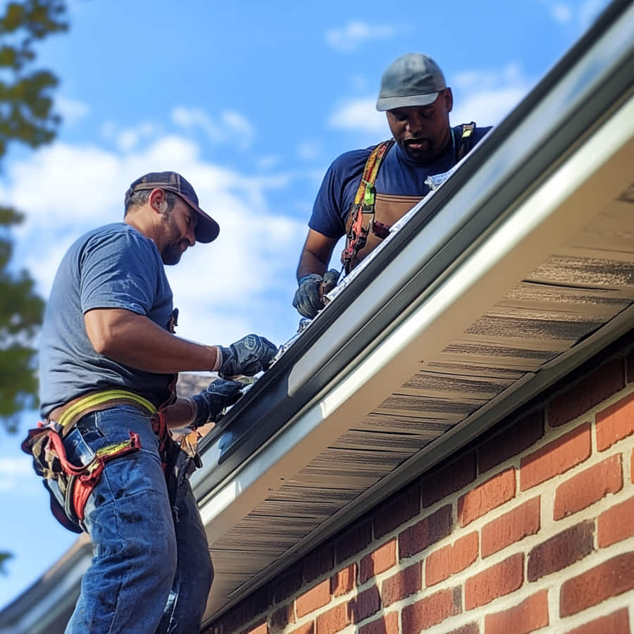 Warranty on labor and material affordable gutters